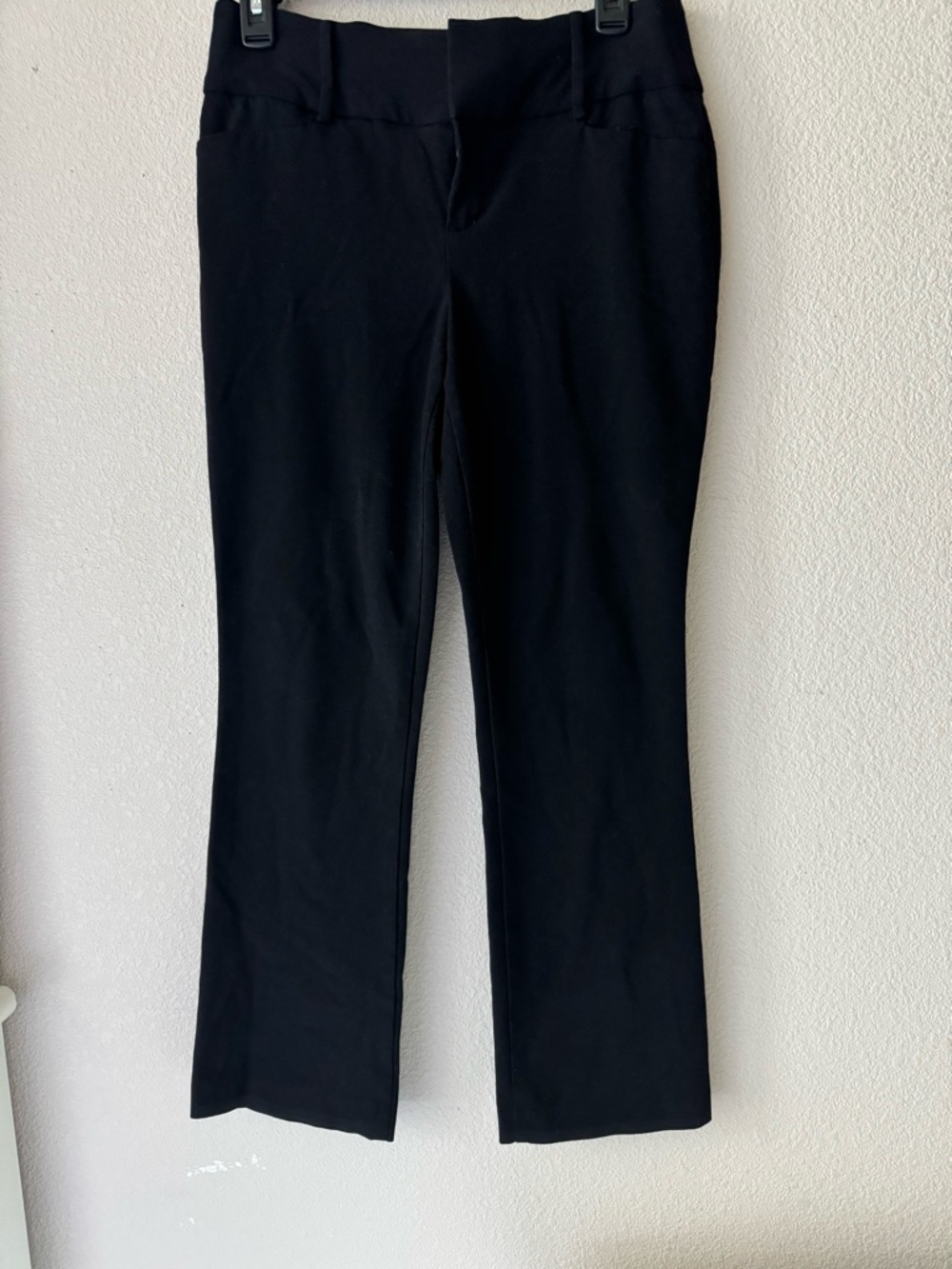 Kohl's Black Boot Cut Dress Pants for Women